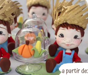 Mini Cúpulas Fazendinha